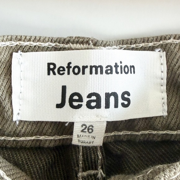 Reformation Cowboy High Rise Straight - Picture 6 of 14